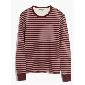 Madewell Doubledown Crewneck Tee Naylor Stripe